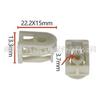 Traje de 20 piezas J60 + K451 apto para el Tornillo del revestimiento del guardabarros delantero 07147311312 07149