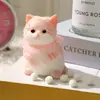 Brinquedo Squishy de Gato Realista, Brinquedo Gigante de Gato Gordo Pintado à Mão para Alívio de Estresse, Ornamento de Presente Criativo DIY, Gato Gordo