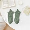 Calcetines para Hombre de Verano Azulejo Color Sólido Casual Delgados Tipo Invisible Tobillo Protección Algodón Al por Mayor Hombres Tubo Corto Calcetines de Algodón Deportivos Hombres