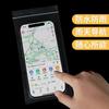 Telefone móvel à prova d'água Ziplock Bolsa Transparente Dustproof Protective Caso Descartável Plástico À prova de chuva Bolsa Touchscreen Rider Takeaway