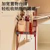 Estante Personalizado para Grifo Soporte Espejo Frontal Baño Inodoro Sin Taladro Lavamanos Encimera Estante de Almacenamiento