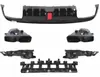 Adecuado para 15-21 Mercedes-Benz W205 C180 200 260 Modificado C63Amg 43 Lip Trasero y Tubo de Escape Brabus