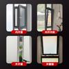 Soporte de viento de aluminio de puente roto ventana abatible con limitador de soporte de viento localizador de ventana soporte de viento estilo europeo accesorios para puertas y ventanas de aluminio de puente roto