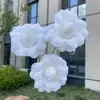 Rosas de color hada de 3 cabezas con pétalos desplegables, flores artificiales, flores falsas para decoración de bodas y del hogar, venta al por mayor