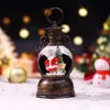 Lanterna de Natal decorativa de produto novo transfronteiriça, lampião de vento de bola de cristal, presente de Natal criativo, itens decorativos de venda quente transfronteiriça atacado