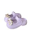 Pantuflas Mary Jane de EVA para mujer, de verano, antideslizantes, suela gruesa, 2024, nuevas, 5.0, pantuflas de media suela gruesa