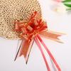 Explosiones Transfronterizas 50 Lazos Grandes Decorativos de Hilo de Nieve de Rosa, Flor de Mano, Cesta de Flores y Frutas, Embalaje para Regalo de Navidad
