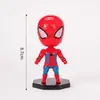Decoración de Pastel de Avengers Iron Man Thor Hulk Capitán Niños Niño Bebé Topper de Cumpleaños