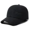 Chapéu para homens de meia-idade e idosos, proteção para as orelhas de inverno, boné de beisebol, estilo novo, para pai idoso, avô, quente, com forro de veludo, boné de bico de pato