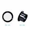 Base com Flange Coifa Adaptador de Saída de Ar para Banheiro Ventilador de Exaustão Quadrado para Redondo Tubo de Exaustão 160 100 Ventilação