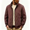Nueva Chaqueta de Algodón de Lana de Cordero para Hombre Talla Europea Mediana Edad Talla Grande con Terciopelo Grueso Ultrasónica Cálida Cuello Alto Ropa de Algodón Hombre
