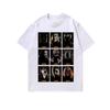 Camiseta de manga larga estilo americano High Street con estampado de Diablo Oscuro de alta resistencia para hombre y mujer, retro, moderna, nueva, top básico