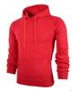 Suéter con capucha de color sólido para hombre, sudadera de felpa con cremallera personalizada, abrigo casual al por mayor personalizado D