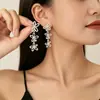 Pendientes de flores de perla fresca estilo Mori Pendientes de flores rosas y amarillas Pendientes pastorales de primavera y verano