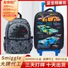 Fábrica de origen Australia Smiggle Maleta Negra Elegante para Niños Bolsa con Ruedas para Estudiante de Primaria Mochila Escolar