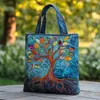 Bolsa de Ombro Tote Acolchoada com Estampa Moda Tendência Feminina Novo Produto 3D Transfronteiriço Temu Amazon