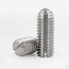 Tornillo de acero inoxidable 304 con ranuras para cuentas onduladas, tornillo de posicionamiento para canicas, tornillo de apriete M3M4M5-M16