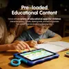 Tableta de Aprendizaje Android de 7 pulgadas con Funda Protectora de Silicona, Máquina de Juguetes Inteligente, Tableta para Estudiantes y Niños