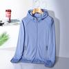 Verão ao ar livre gelo roupas de seda esportes masculinos e femininos corta-vento UV-prova UV revestimento respirável roupas de pesca fábrica vendas diretas