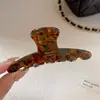 2024 Nueva pinza para el cabello para mujer, pinza para la cabeza con forma de tiburón, pinza para el cabello con sentido avanzado, pinza para el cabello grande, accesorio para la cabeza