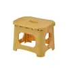 Taburete plegable portátil, banco pequeño engrosado, silla de mano, taburete de plástico, taburete bajo, taburete de plástico para uso en exteriores y en coche