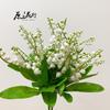 Simulação do lírio do vale fotografia de casamento em casa flores decorativas plantas artificiais flores artificiais grama magnólia flores falsas atacado