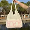 Bolso Cruzado Casual de Playa Nuevo para Mujer, Bolso Tejido a Mano de Gran Capacidad para Vacaciones, con Diseño Calado de Punto