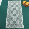 Estilo Pastoral Renda Branca Vazada Jogo Americano Toalha de Mesa Decorativa Tecido de Mesa Estilo Ins Capa Protetora contra Poeira Tecido Fábrica