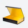 A4 Poco profundo en stock caja plegable de cartón marco de fotos de ropa álbum de fotos caja de embalaje para ropa infantil se puede imprimir logotipo