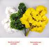 Folhas de Ginkgo Simuladas Galhos de Ginkgo Colados Galhos Falsos Folhas Plantas Verdes Jardim de Outono Engenharia de Verdor Decoração Atacado