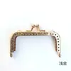 Acessórios Básicos Feitos à Mão de Alta Qualidade, 8,5 cm, Quadrado, Cabeça de Botão, Fecho Embossado, Estrutura de Metal, Fecho Patchwork, Dobradiças, Com Desenhos