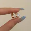 Set de Aretes de Zirconia Casuales, Exquisitos, Modernos, Versátiles y de Alta Gama, Diseño de Nicho, Lujo Accesible, Aretes Personalizados