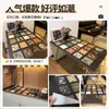 Jogo Americano de Couro Estilo Antigo Sem Lavagem, Luxo Leve, À Prova de Óleo, Anti-Escaldante, Toalha de Mesa Sem Cuidados, Jogo Americano para Mesa de Centro, Garantia de Qualidade