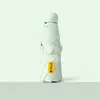 Guarda-chuva de sol ultrapequeno em cápsula proteção solar raios UV sombreamento chuva ou sol guarda-chuva uso duplo feminino mini dobrável compacto portátil de bolso