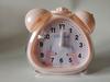 Creativo caricatura lindo moda infantil personalidad pequeño despertador estudiantes usan simple reloj de escritorio de mesa dormitorio reloj de cabecera