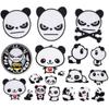 Pantalones de Tela Casuales y Lindos de Dibujos Animados, Cosidos a Mano, Planchables, Venta al por Mayor de Manchas de Panda, Varias Opciones, Ventas Directas de Fábrica