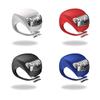 Luz de bicicleta de silicona, luz de rana, luz de advertencia para bicicleta, luz trasera, accesorio para montar, regalo para montar, luz de seguridad