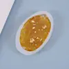 Molde de Silicona para Colgante de Resina de Cristal DIY Amapola Colgante de Limón Adorno Colgante de Espejo