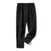 Pantalones Casuales Largos para Hombre de Corte Tridimensional 3D, Secado Rápido, Elásticos, Transpirables, para Exteriores, Primavera y Verano, Cintura Elástica Delgada