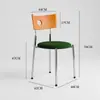 Cadeira de Jantar Nórdica Vintage de Madeira Maciça para Casa Berg, Mesa e Cadeiras de Jantar Retro Francesas Modernas Minimalistas Tendência