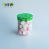 Frasco Sellado de Plástico PET para Alimentos de 450ml Botella de Plástico Transparente Botella de Embalaje de Medicina China en Polvo Sanqi Frasco para Pastel de Frutas Conservadas