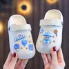 Pantuflas Labubu, de verano para mujer, caricatura linda, antideslizantes, para interior, baño, suela gruesa, estilo padre-hijo