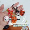 Llavero Colgante de Fútbol Bádminton con Expresión Linda Tridimensional Divertido y Creativo Accesorios para Mochila Escolar de Estudiante Colgante para Pareja