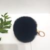 Amazon colgante de bola de pelo transfronterizo llavero de bola de pelo de imitación de conejo colgante de felpa para bolso colgante para coche teléfono móvil