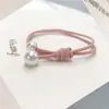 Elástico Simples Pequeno Fresco Corda de Cabelo Acessórios de Cabelo Coração de Menina Coreana Personalidade Rabo de Cavalo Amor Pérola Corda de Cabelo Corda de Cabelo