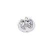 Plata de Ley S999 Nueva Bolsa de la Suerte Chinoiserie Candado de Seguridad Candado de los Deseos Pulsera de Cuerda para la Mano de Año Nuevo Linda DIY Accesorios de Plata Pura