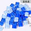 1kg 1cm Cristal DIY Mosaico Ladrilho Mancha Material de Partículas Pequenas Pintura Manual Infantil Pai-Filho