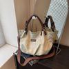 Bolso de Mano Transfronterizo Nicho Gran Capacidad para Mujer 2025 Verano Nueva Moda Simple Commuter Hombro Cruzado Tote