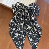 Corea del Sur Dulce Floral Lazo Pinza de Agarre Pinza de Tiburón Súper Hada Dulce Pinza para Cabello Medio Atado Celebración Cibernética Pinza para Cola de Caballo Accesorios para el Cabello