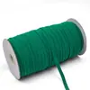 Cor 3-6mm cinto de cavalo bolsa de vestuário elástico de alta elasticidade punho elástico de borracha cinto de corrida de cavalo cinto plano